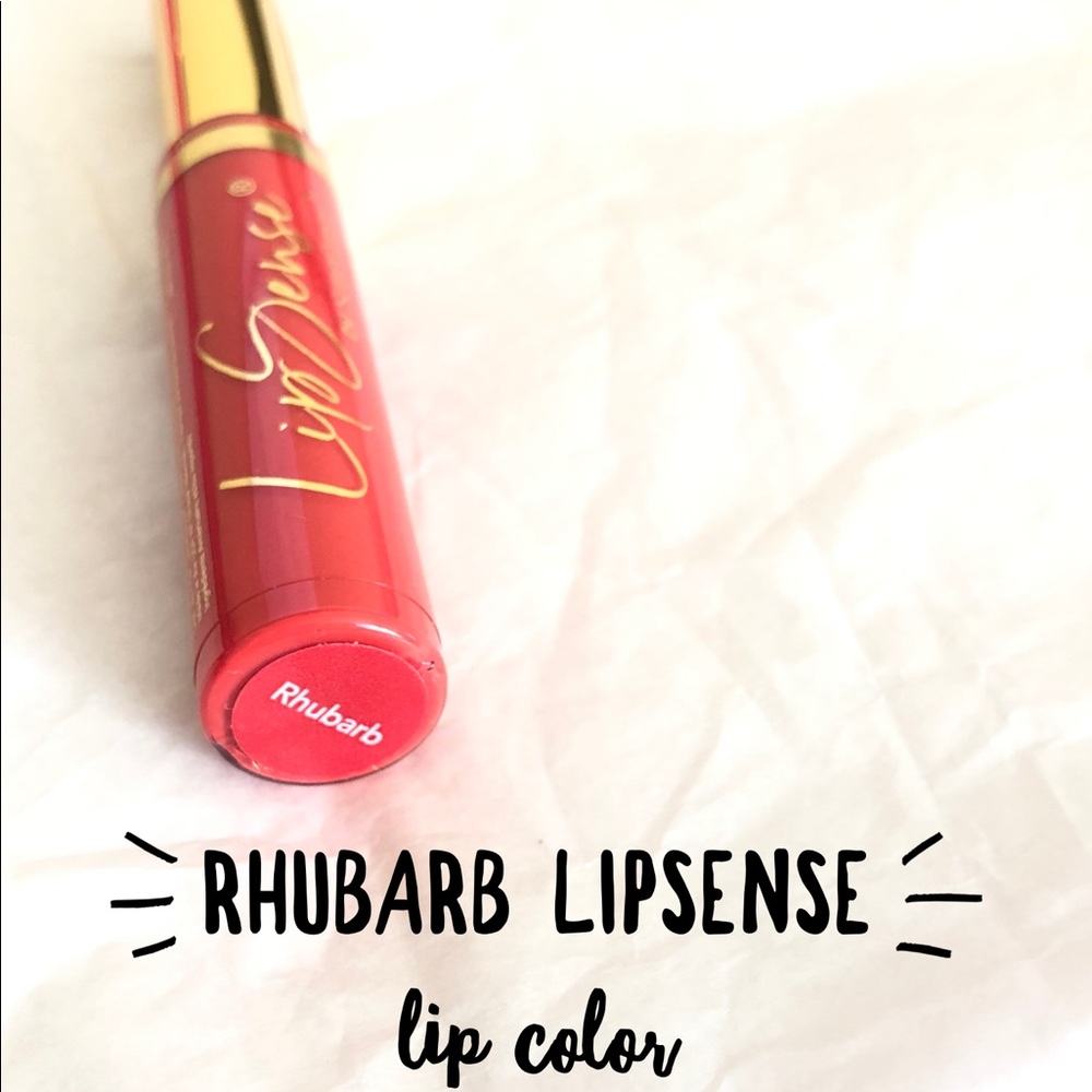 Rhubarb LipSense lip color